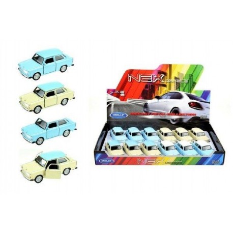 TEDDIES Auto Welly kov Trabant 12 cm