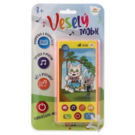 TEDDIES Veselý mobil plast