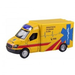 SHM Kovový model auta Ambulancia 1:36