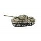 MILITARY WAR TANK Tiger I plastový tank na ovládanie 25cm